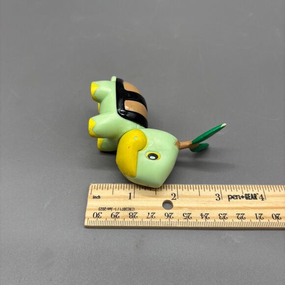 Turtwig Pokemon Figure 2007 Jakks Pacific Vinyl Toy Gen 4 Diamond Pearl Series - Picture 7 of 8